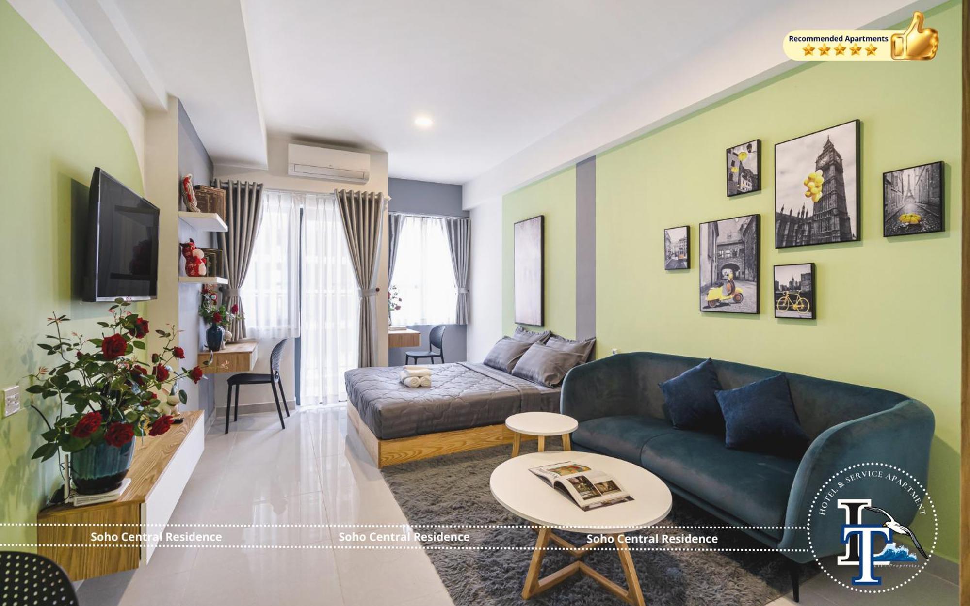 Soho Central Residence - City View - District 1 Ho Či Minovo Město Exteriér fotografie
